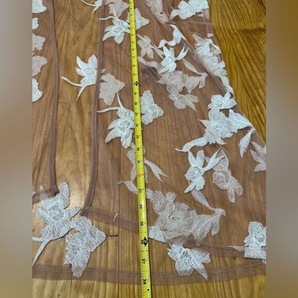 For Love and Lemons Orchids Kimono ONE SIZE Floral - Picture 7 of 9